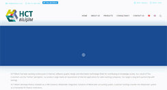 Desktop Screenshot of hctbilisim.com