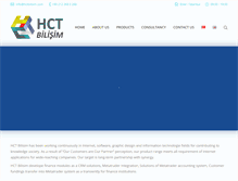 Tablet Screenshot of hctbilisim.com